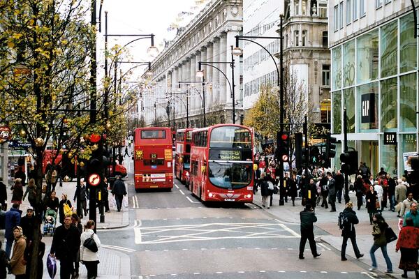 The photo for Oxford Street.